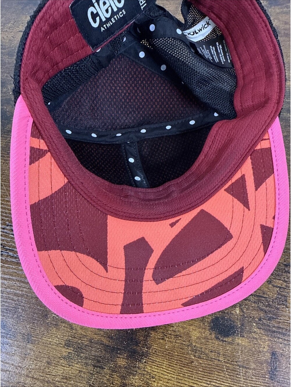 Ciele Athletics GOCap SC Athletics Multi‑Color Reflective Running Hat OSFM EUC - Picture 8 of 8